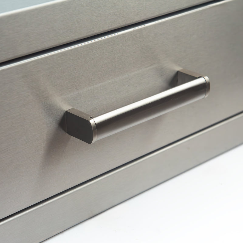 Draco Grills Stainless Steel Build-in Outdoor Kitchen Single Width Drawer - Image 4