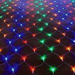 Noma Christmas 160, 240 Fit & Forget Battery Operated Multi Coloured Multi Function LED Net Lights