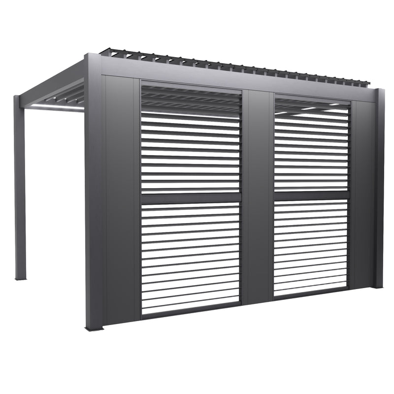 Bracken Outdoors Anthracite Fixed Panel for Garden Pergolas - Image 2