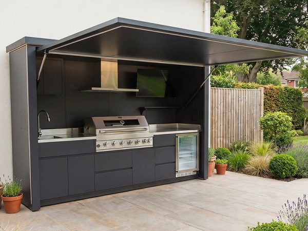 Draco Grills Outdoor Kitchen Pods for Luxury Outdoor Cooking