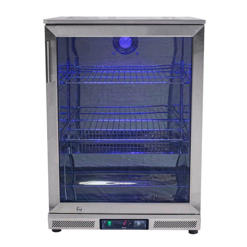 Draco Grills Avalon Outdoor Stainless Steel Single Bar Fridge 128L - Image 4