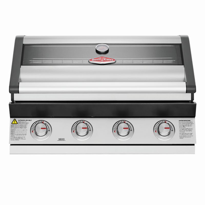 BeefEater 1600S Series 4 Burner Build In Gas Barbecue - Image 5