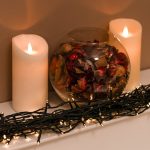 Warm White Battery Multi-Function Christmas String Lights with Green Cable 50,100,200,400 LEDs