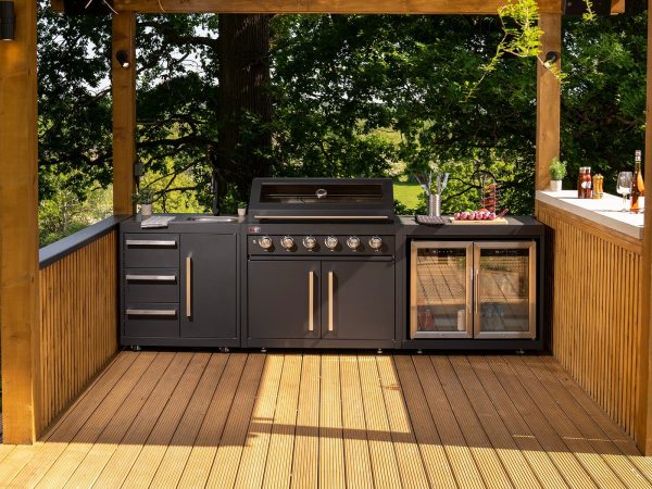 Draco Grills Fusion Black Modular Outdoor Kitchens