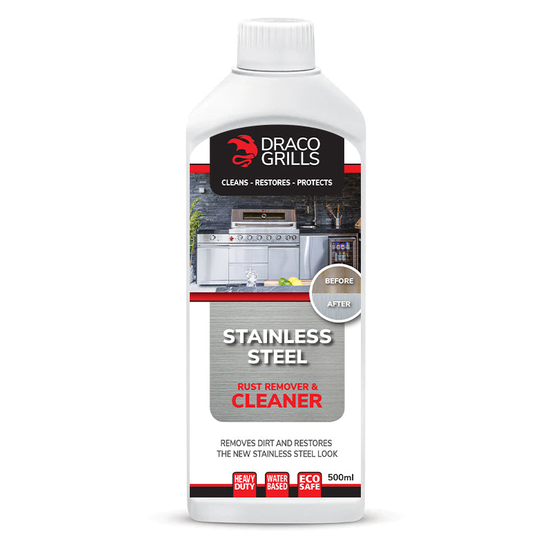 Draco Grills Outdoor Kitchen Stainless Steel Cleaner and Protection Kit - Image 3