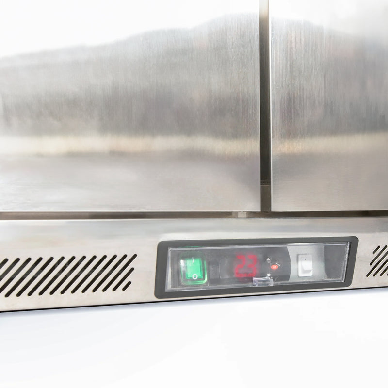 Draco Grills Avalon Outdoor Stainless Steel Double Fridge 208L - Image 4