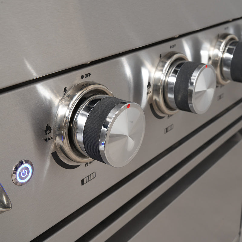 Draco Grills 6 Burner BBQ Modular Outdoor Kitchen with Sear Station, Double Cupboard and Double Fridge - Image 7