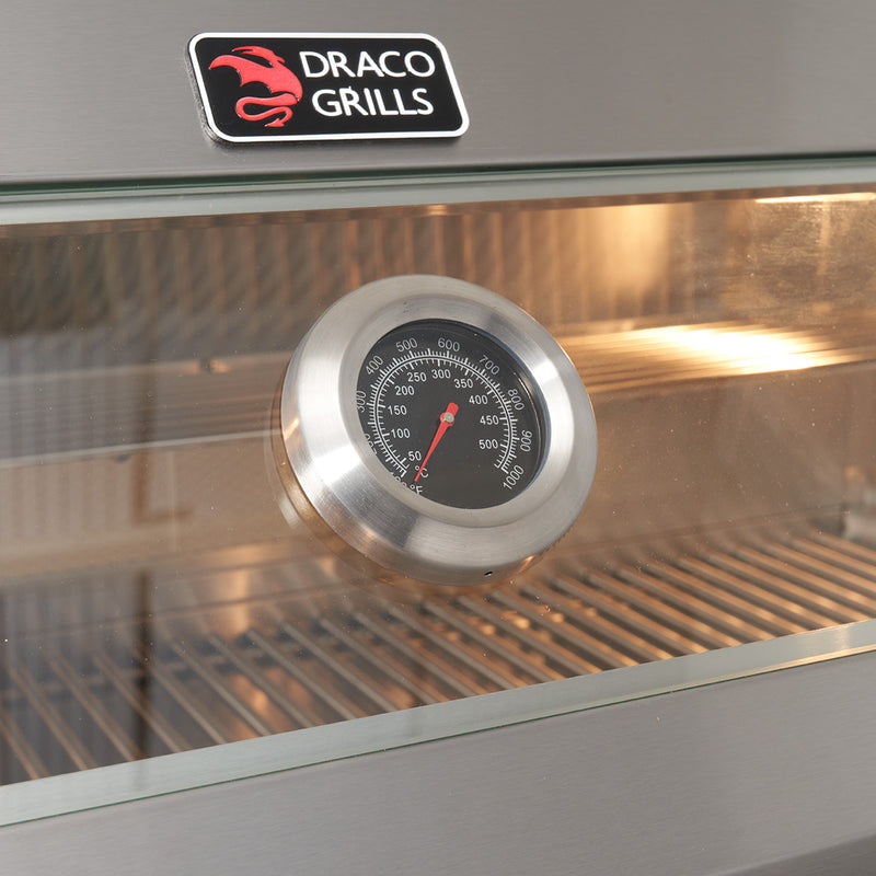 Draco Grills 6 Burner BBQ Modular Outdoor Kitchen with Double Fridge - Image 3