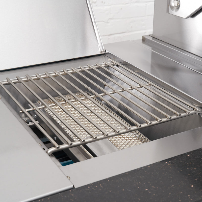 Draco Grills 6 Burner BBQ Modular Outdoor Kitchen with Sear Station, Double Cupboard and Double Fridge - Image 15
