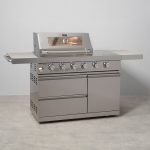 Draco Grills Z450 Deluxe 4 Burner Stainless Steel Gas Barbecue with Integrated Sear Station