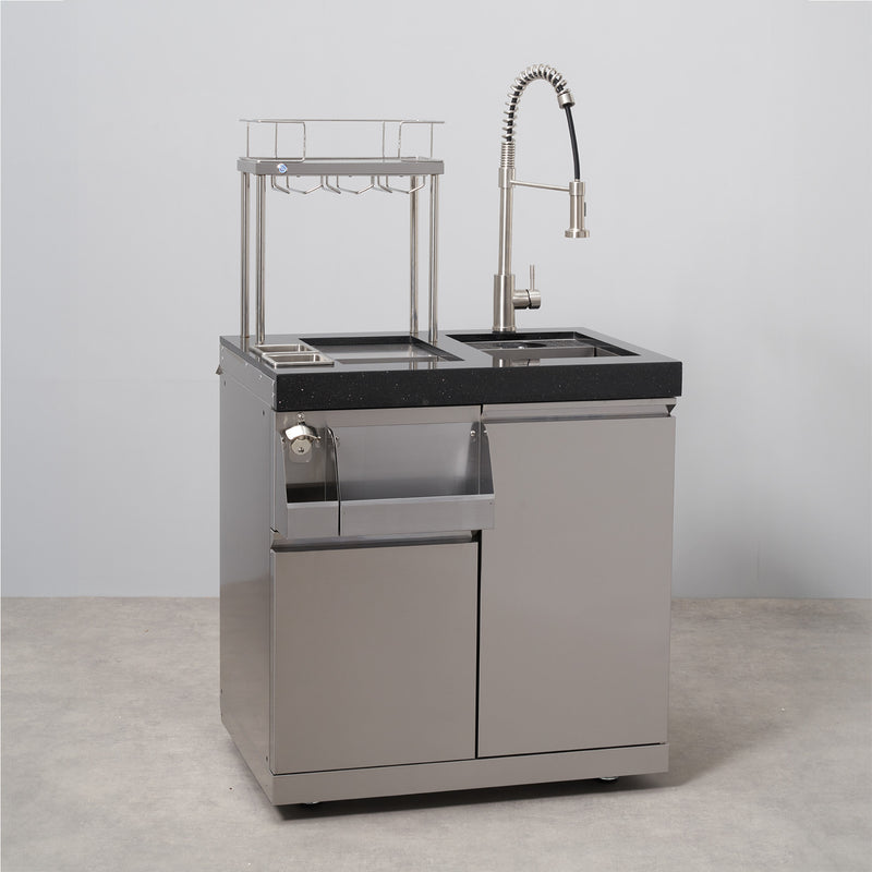 Draco Grills Stainless Steel Modular Kitchen Cocktail Cabinet