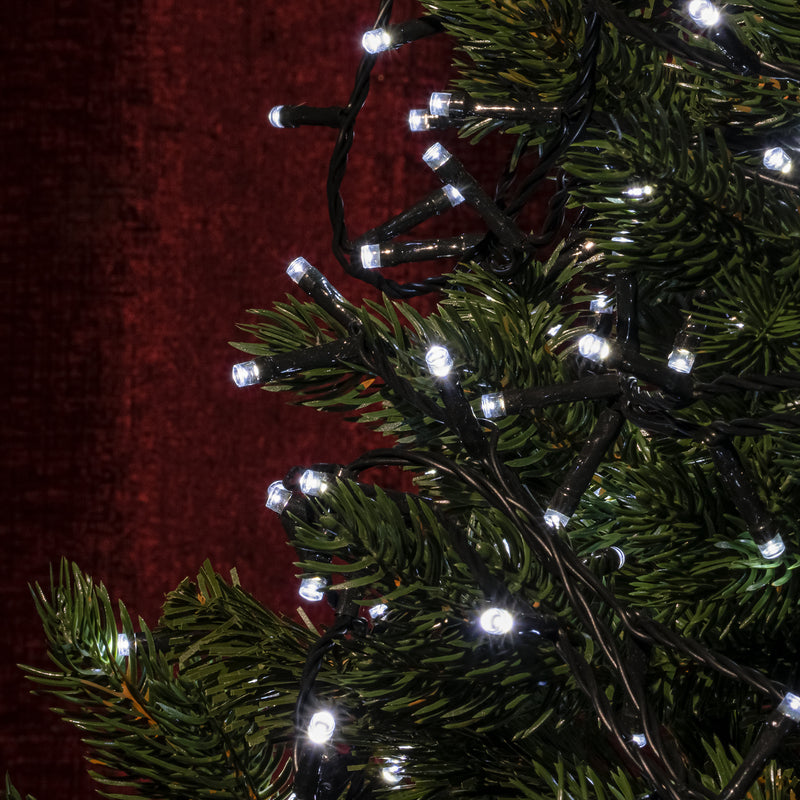 Ultra Bright White LED Multi-Function Christmas Lights - 1000 - Image 2