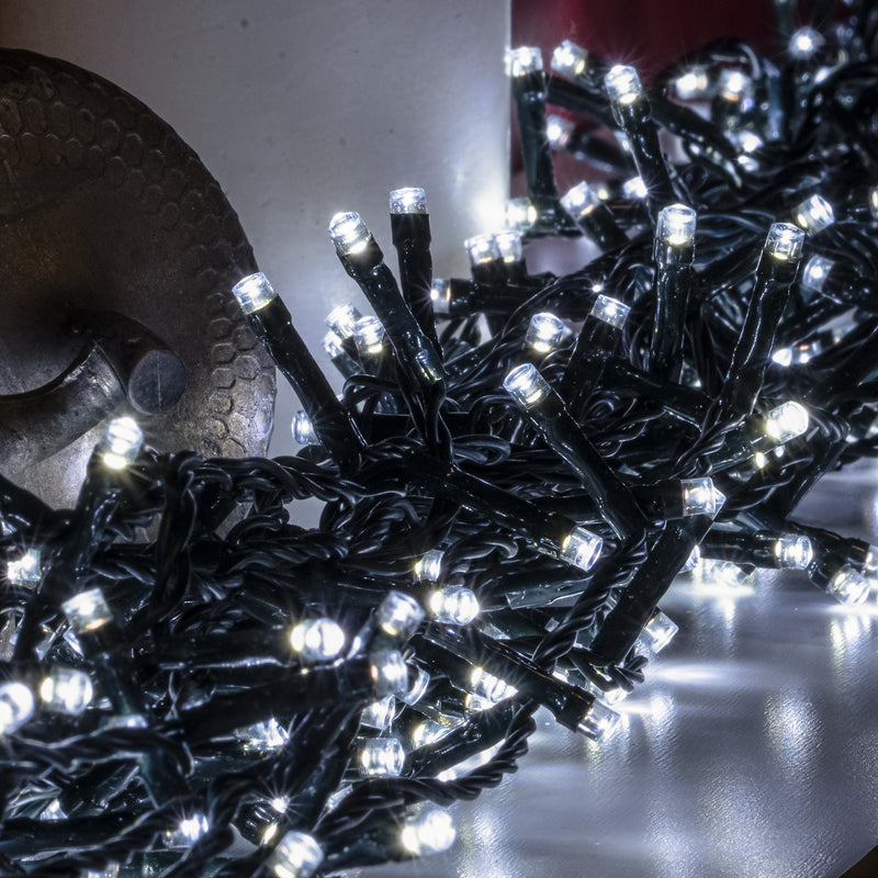 Ultra Bright White LED Multi-Function Christmas Lights - 1000 - Image 4