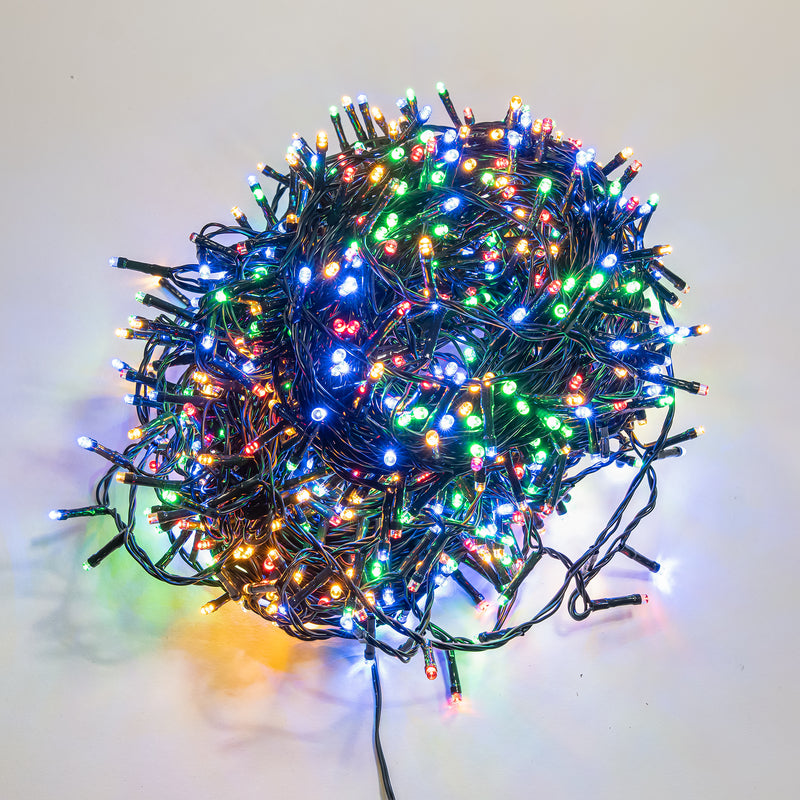 Ultra Bright Multi-Coloured LED Multi-Function Christmas Lights - 1000 - Image 5