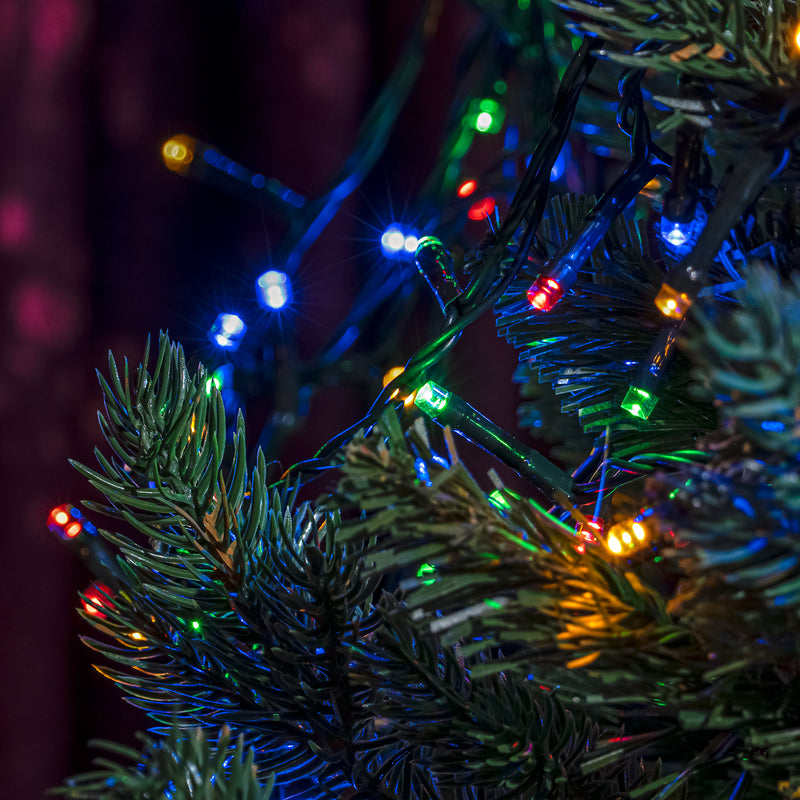 Ultra Bright Multi-Coloured LED Multi-Function Christmas Lights - 1000 - Image 2