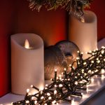 Warm White LED Multi-Function Christmas String Lights - 120, 240, 360, 480