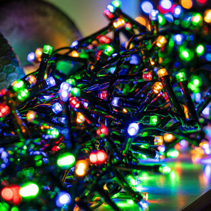 Multi-Coloured Ultra Bright LED Multi-Function Christmas Compact Lights - 1500 - Image 2
