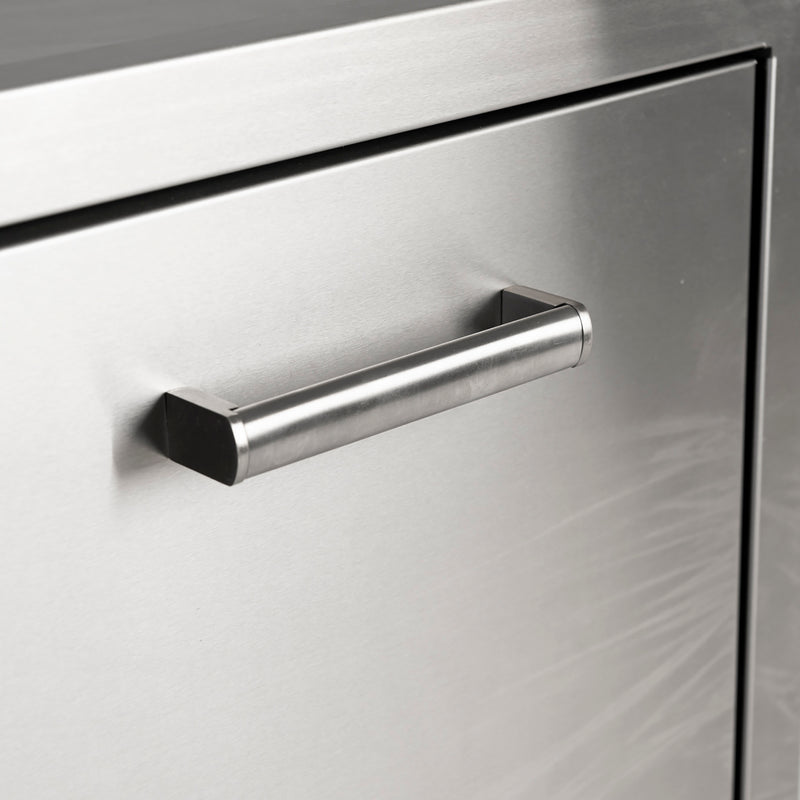 Draco Grills Stainless Steel Build-in Outdoor Kitchen Drawer with Waste Bin - Image 6