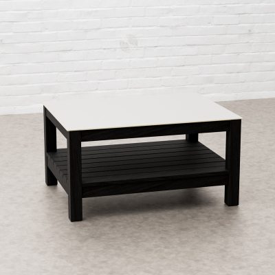 Draco Grills Teak Carbon Line Modular Outdoor Kitchen 70cm Kamado Table with Ceramic Top