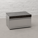 Draco Grills Stainless Steel Kamado Low Cabinet and Drawer with Granite Top 57cm