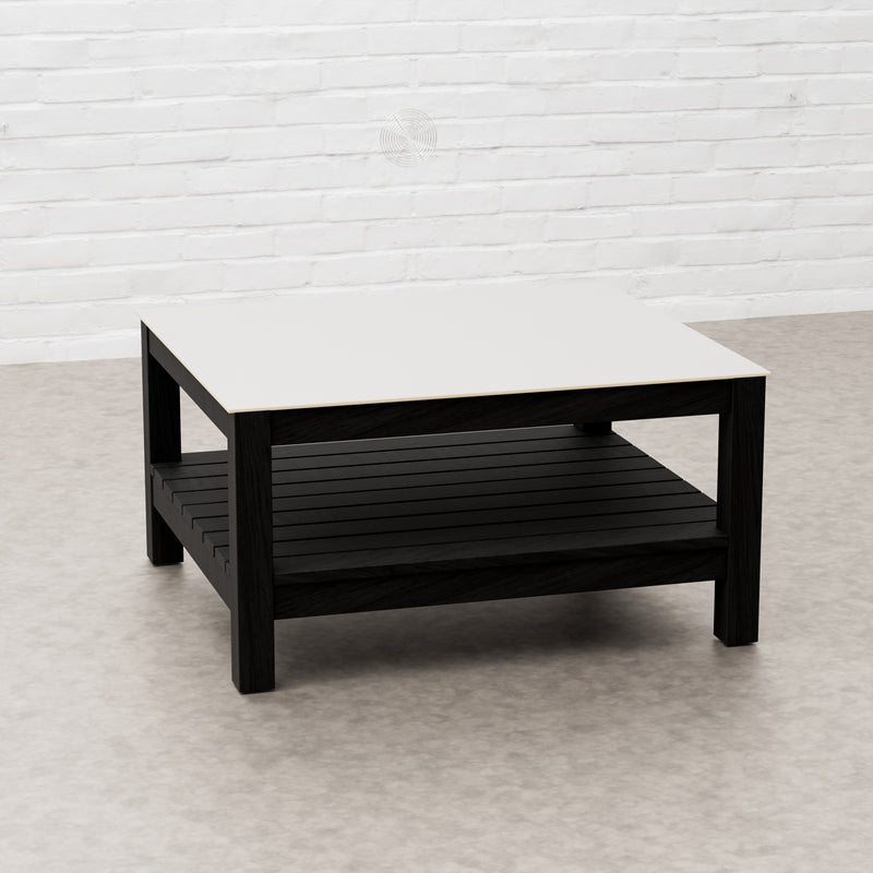 Draco Grills Teak Carbon Line Cabinet Table with Kamado Egg 27" (70cm) - Image 2