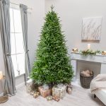 Blenheim Fir Artificial PE/PVC Christmas Tree 6.5FT, 7.5FT