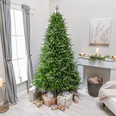 Blenheim Fir Artificial PE/PVC Christmas Tree 6.5FT, 7.5FT