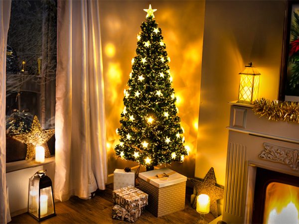 Fibre Optic Christmas Trees