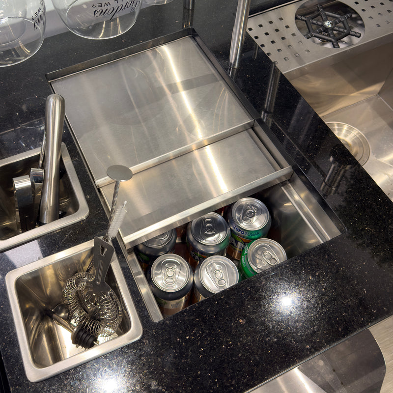 Draco Grills Stainless Steel Modular Kitchen Cocktail Cabinet - Image 4