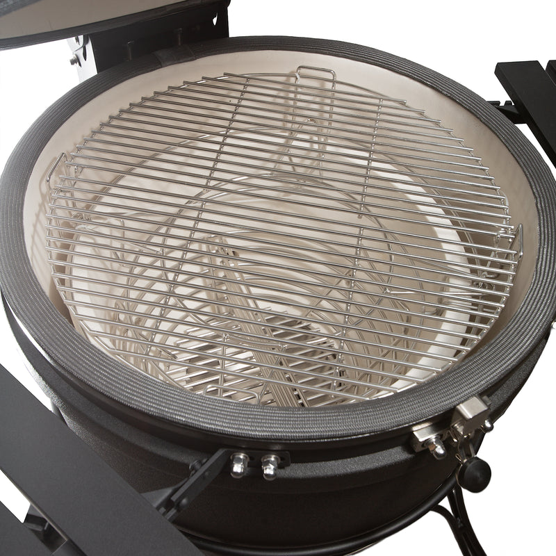 Draco Grills 27 Inch Kamado BBQ Charcoal Ceramic Egg Grill - Image 3