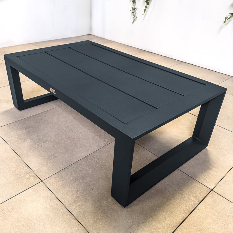 Bracken Outdoors Panama Anthracite Aluminium Lounge Sofa Set with Coffee Table - Image 9