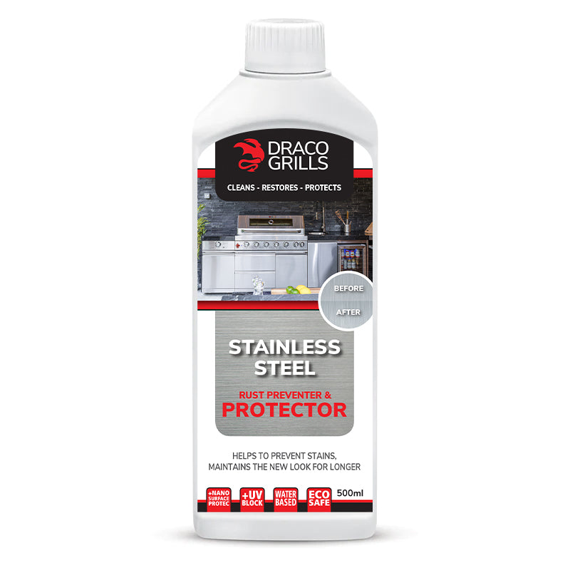 Draco Grills Outdoor Kitchen Stainless Steel Cleaner and Protection Kit - Image 2