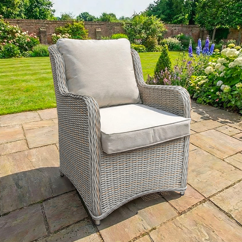 Bracken Outdoors Richmond 8 Seat Rattan Rectangular Garden Furniture Dining Set - Image 3