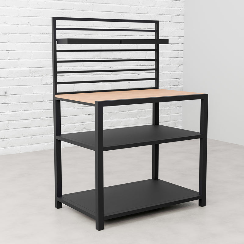 Draco Grills Scandic Modular Outdoor Kitchen with Double Cupboard Shelf & Corner Cabinet - Image 9