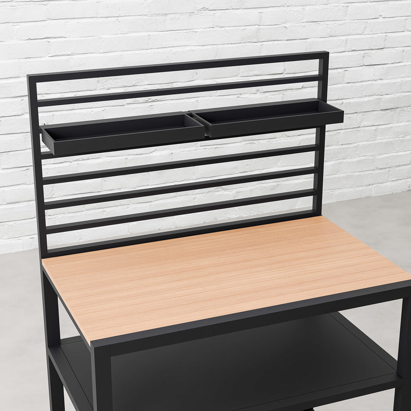 Draco Grills Scandic Modular Outdoor Kitchen with Double Cupboard Shelf & Corner Cabinet - Image 12