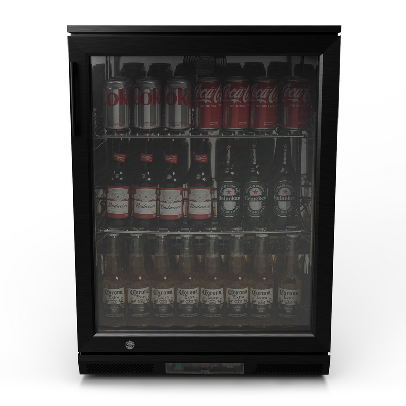 Draco Grills Avalon Outdoor Black Stainless Steel Single Bar Fridge 128L - Image 4