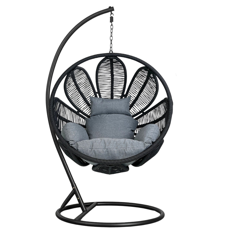 Bracken Outdoors Athens Rope Hanging Egg Chair - Image 8