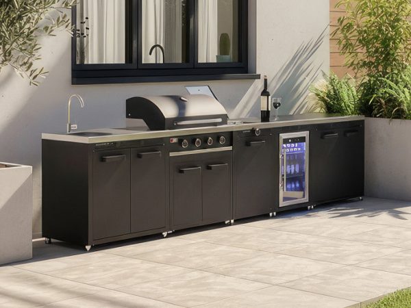 Draco Grills Titan Black Modular Outdoor Kitchens