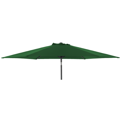 Alexander Rose 3m Aluminium Round Garden Parasol - Green