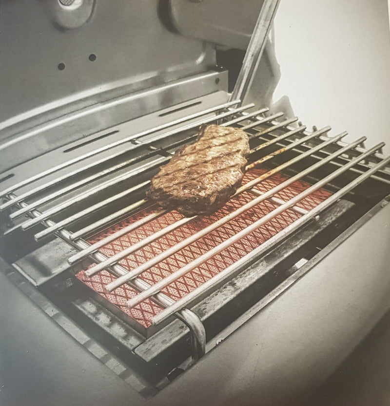 Draco Grills Z640 Deluxe 6 Burner Stainless Steel Gas Barbecue with Sear Station - Image 14